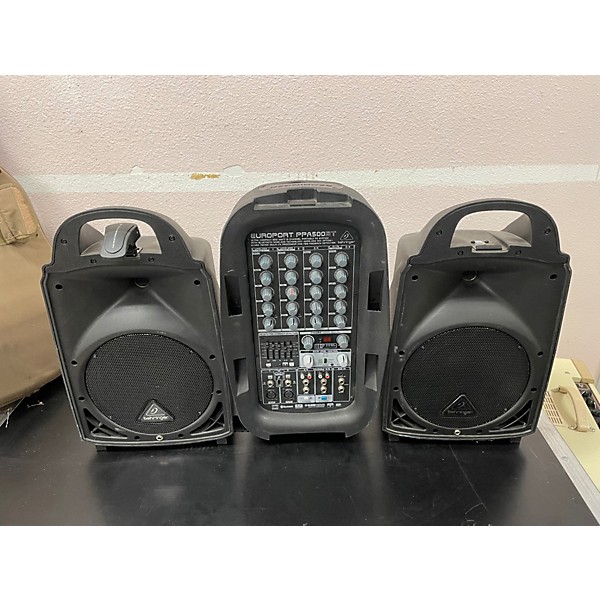 Used Behringer Used Behringer EUROPORT PPA500 Powered Speaker