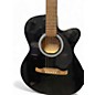 Used Fender Used Fender FA135CE Concert Black Acoustic Electric Guitar