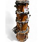 Used TAMA 4 Piece Starclassic Amber Drum Kit thumbnail