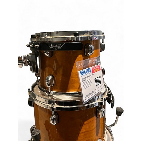 Used TAMA 4 Piece Starclassic Amber Drum Kit