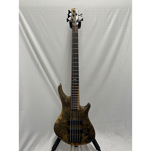 Used Roscoe Used Roscoe Skb 3005 Burl Electric Bass Guitar