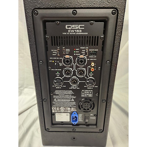 Used QSC Used QSC KW153 15in 3-Way Powered Speaker