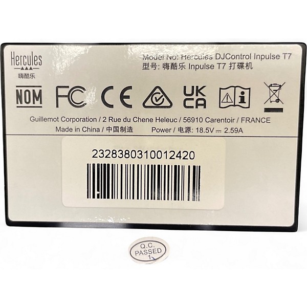 Used Hercules DJ IMPULSE T7 DJ Controller