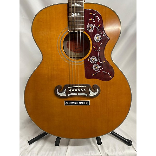 Used Epiphone Used Epiphone Epiphone Inspired By Gibson J-200 Natural Acoustic Guitar