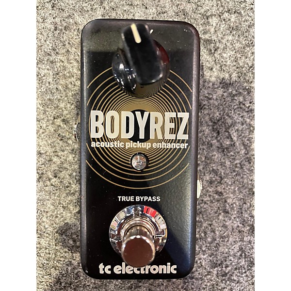 Used TC Electronic Bodyrez Acous Acoustic Enhancer Effect Pedal