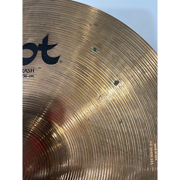 Used Zildjian Used Zildjian 14in ZBT Crash Cymbal