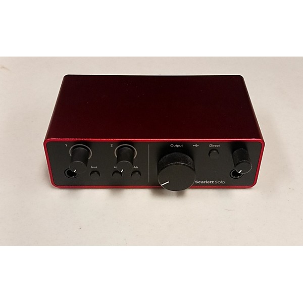 Used Focusrite Used Focusrite Scarlett Solo Audio Interface