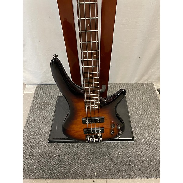 Used Ibanez Used Ibanez SR400QM 2 Color Sunburst Electric Bass Guitar