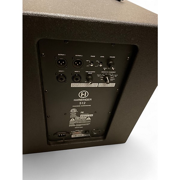 Used Harbinger VARI S12 Powered Subwoofer