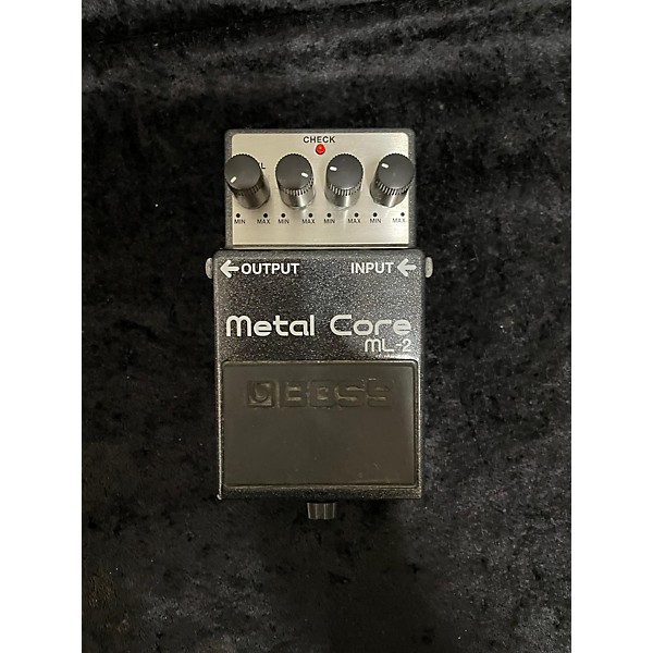 Used BOSS Used BOSS ML2 Metal Core Distortion Effect Pedal