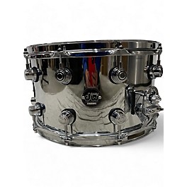 Used DW 8X14 Performance Series Steel Snare Drum Chrome