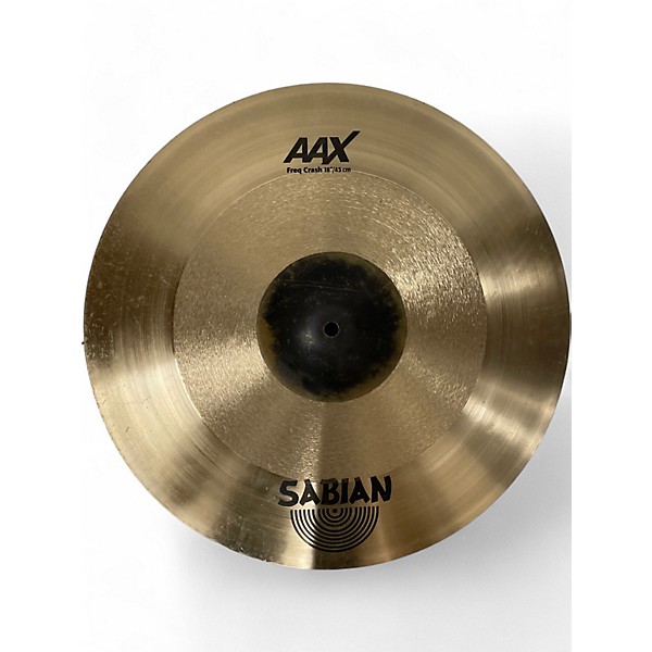 Used SABIAN 18in AAX Frequency Crash Cymbal