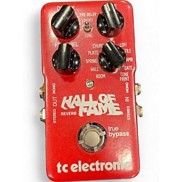 Used TC Electronic Hall Of Fame Reverb Effect Pedal