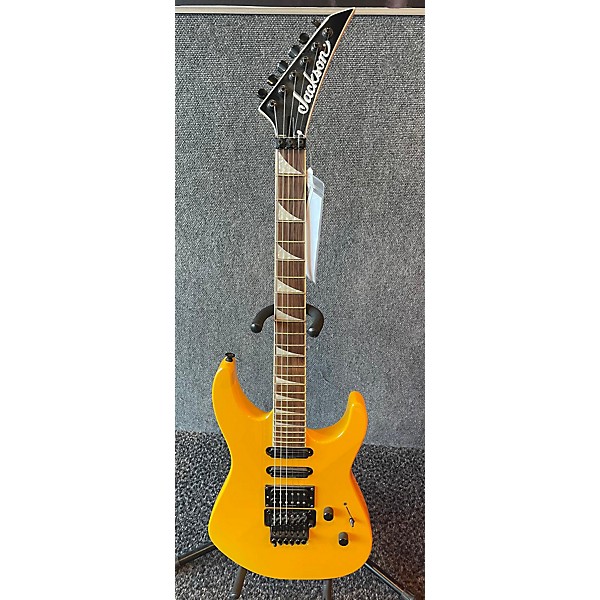 Used Jackson Used Jackson X Series Soloist Yellow Solid Body Electric Guitar