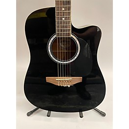 Used Jose Feliciano Used Jose Feliciano The Debut Series Black Acoustic Electric Guitar