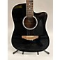 Used Jose Feliciano Used Jose Feliciano The Debut Series Black Acoustic Electric Guitar thumbnail