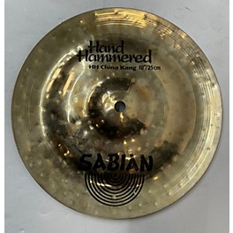 Used SABIAN Used SABIAN 10in HH Series China Kang Cymbal