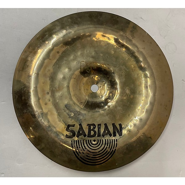 Used SABIAN Used SABIAN 10in HH Series China Kang Cymbal