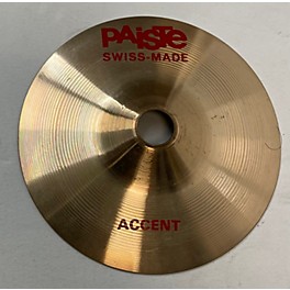 Used Paiste Used Paiste 8in Swiss-Made ACCENT Cymbal