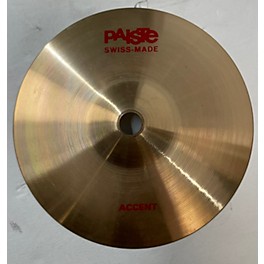 Used Paiste Used Paiste 4.5in Swiss-Made ACCENT Cymbal