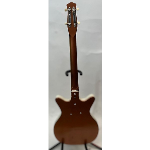 Vintage Danelectro Vintage 1960s Danelectro 3412 Short Horn Bass Copper Electric Bass Guitar