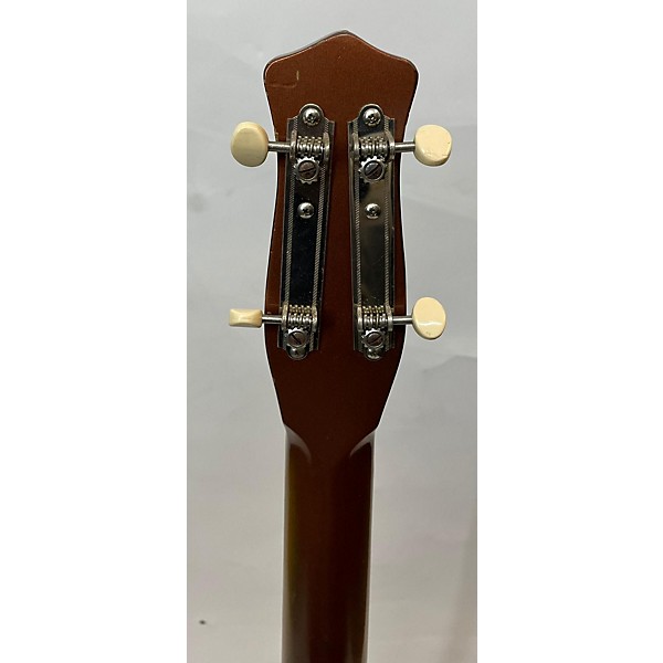 Vintage Danelectro Vintage 1960s Danelectro 3412 Short Horn Bass Copper Electric Bass Guitar