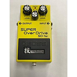 Used BOSS Used BOSS SD1W Super Overdrive Waza Craft Effect Pedal