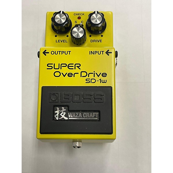 Used BOSS Used BOSS SD1W Super Overdrive Waza Craft Effect Pedal