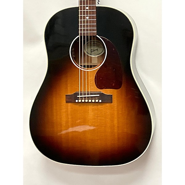 Used Gibson Used 2022 Gibson J45 Standard Vintage Sunburst Acoustic Electric Guitar