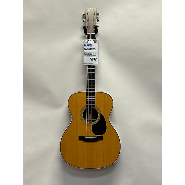 Used Martin Used 2023 Martin OM28 Natural Acoustic Guitar