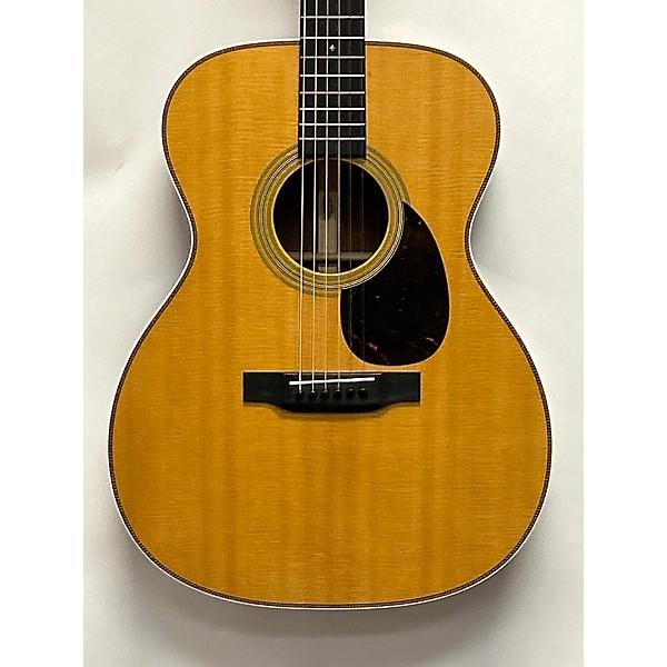 Used Martin Used 2023 Martin OM28 Natural Acoustic Guitar