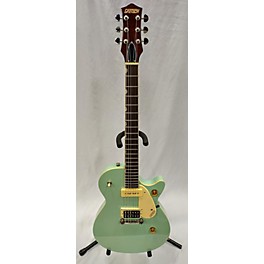 Used Gretsch Guitars Used Gretsch Guitars G2215-P90 Streamliner Junior Mint Metallic Solid Body Electric Guitar