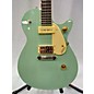 Used Gretsch Guitars Used Gretsch Guitars G2215-P90 Streamliner Junior Mint Metallic Solid Body Electric Guitar