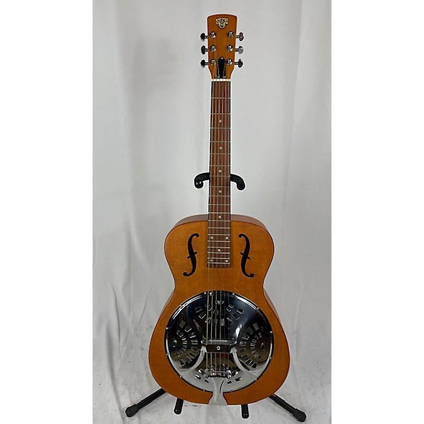 Used Dobro Used Dobro Hound Dog Round Neck Natural Resonator Guitar