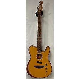 Used Fender Used Fender Acoustasonic Player Telecaster Butterscotch Blonde Acoustic Electric Guitar