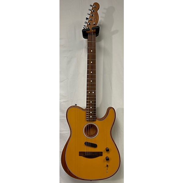 Used Fender Used Fender Acoustasonic Player Telecaster Butterscotch Blonde Acoustic Electric Guitar