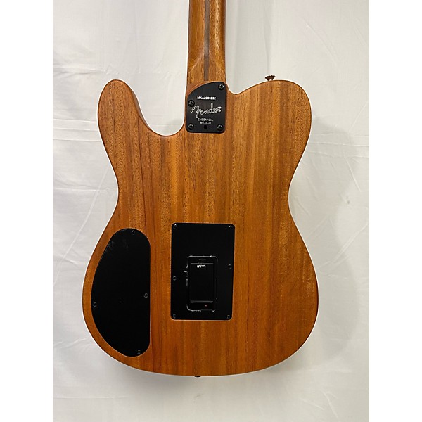 Used Fender Used Fender Acoustasonic Player Telecaster Butterscotch Blonde Acoustic Electric Guitar