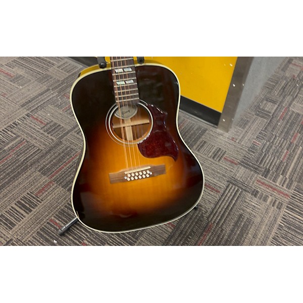 Used Gibson Used Gibson HUMMINGBIRD PRO 12 STRING Tobacco Sunburst 12 String Acoustic Electric Guitar