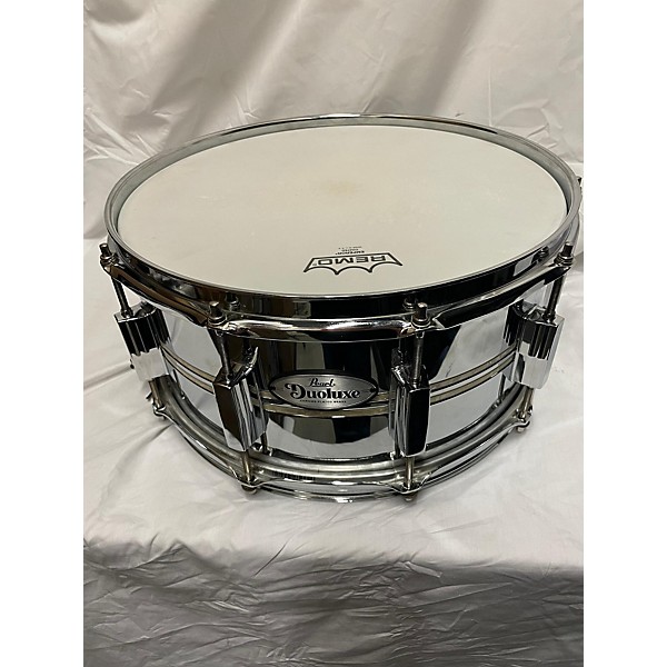 Used Pearl Used Pearl 6.5X14 DUOLUXE Drum Chrome