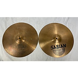 Used SABIAN Used SABIAN 14in B8 Hi Hat Pair Cymbal