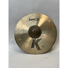 Used Zildjian Used Zildjian 18in K Cluster Crash Cymbal