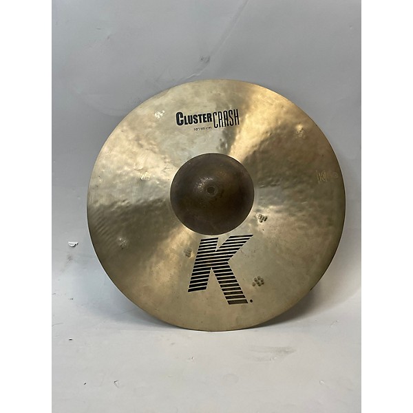 Used Zildjian Used Zildjian 18in K Cluster Crash Cymbal