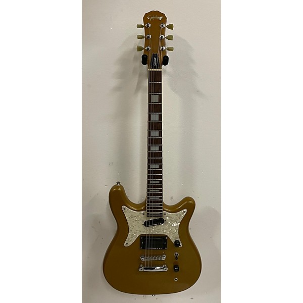 Used Epiphone Used Epiphone CORONET Metallic Gold Solid Body Electric Guitar