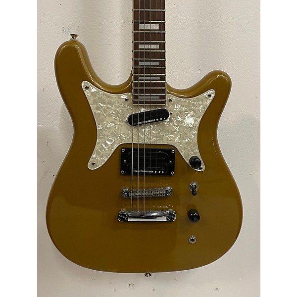 Used Epiphone Used Epiphone CORONET Metallic Gold Solid Body Electric Guitar