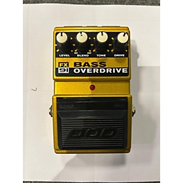 Used DOD Used DOD FX91 Bass Overdrive Bass Effect Pedal