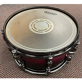 Used ddrum Used Ddrum 13in Custom Maple Snare Drum Purple Burst