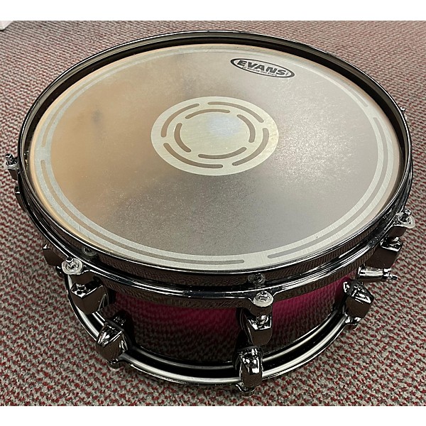 Used ddrum Used Ddrum 13in Custom Maple Snare Drum Purple Burst