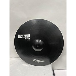 Used Zildjian Used Zildjian 22in Pitch Black Ride Cymbal