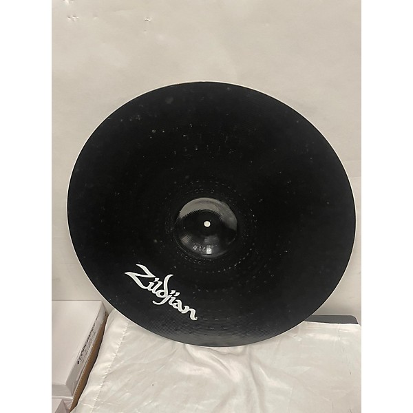 Used Zildjian Used Zildjian 22in Pitch Black Ride Cymbal