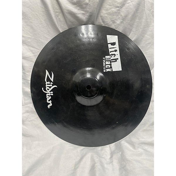 Used Zildjian Used Zildjian 13in Pitch Black Splash Cymbal